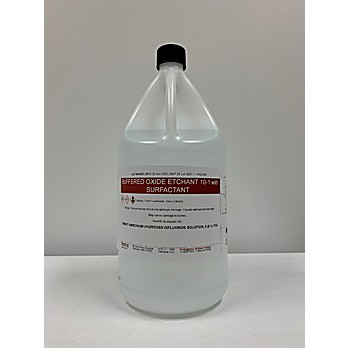 Buffered Oxide Etchanat 10:1 with Surfactant Gallon