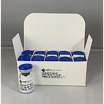 WS - Microbiological PT, range 20-200 CFU, Total/Fecal coliforms and E.coli, 10 Sterile Hydration Buffers included