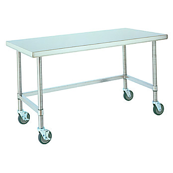 Mobile Stainless Steel Work Table