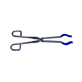 FLASK TONGS, STAINLESS STEEL, 12"