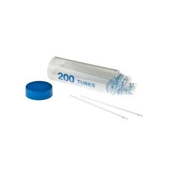 Capillary Tubes 1.1mm X75 mm Color Code Blue