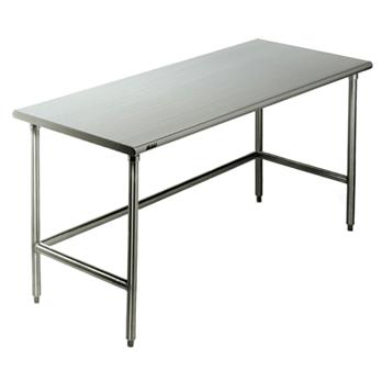 Solid Top Cleanroom Tables with C-Frame