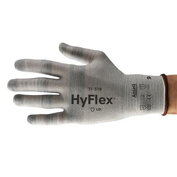 11-318 HyFlex® 18 Gauge Cut Resistance ESD Knitted Gloves