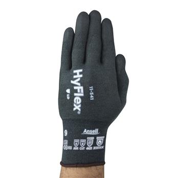 11-541 HyFlex® Palm Dipped Gloves with INTERCEPT™ Technology and ANSELL GRIP Technology™