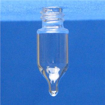 1.1mL Clear Tapered Bottom Vial