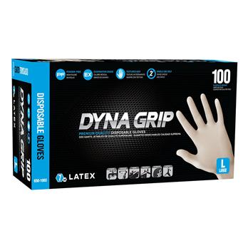 Dyna Grip™ Powder-Free Latex Disposable Gloves