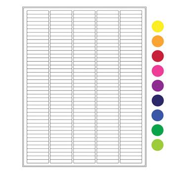 Cryo-Lazr-Tag™ Cryogenic Removable Labels for Laser Printers, 1.5" x 0.25"