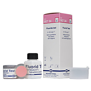 Fluoride Test - box of 30 test discs & reagent