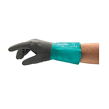 AlphaTec 58-530B Liquid Proof Chemical Resistant Glove