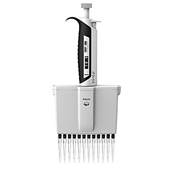 Aps AccuPet Pro Air Displacement 8 -Channel Pipette 