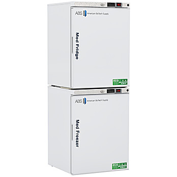 Premier Pharmacy Solid Door 5.2 cu. ft. Refrigerator/Solid Door 4 cu. ft. capacity Freezer -40°C