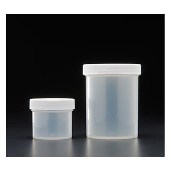 Wide Mouth Straight Sided Polypropylene Plastic Jars, Unlined