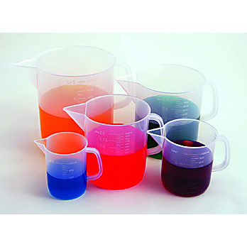 Set of 5 Beakers with Handles