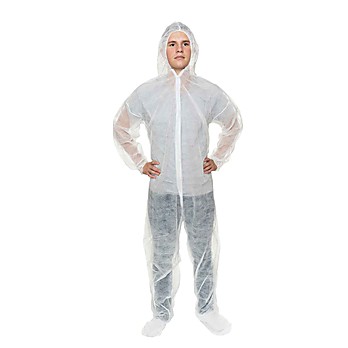 Polypropylene Coverall with Hood and Boot