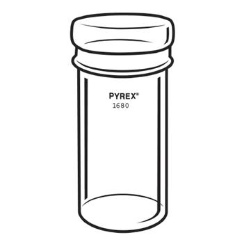 PYREX Tall Weighing Bottles