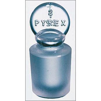 PYREX® Solid Glass Pennyhead Standard Taper Stoppers