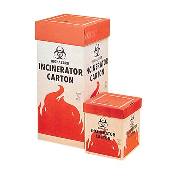 Scienceware® Biohazard Incinerator Cartons