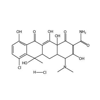 Chlortetracycline Hydrochloride, 25 g
