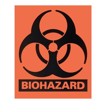 SealGuard™ Large Biohazard Labels