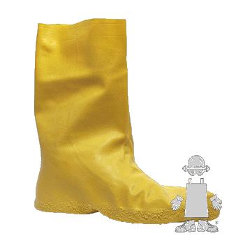 Yellow Heavy Weight Latex Nuke Boots