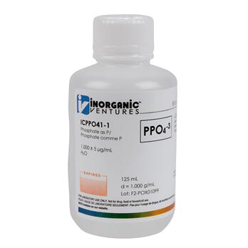 1000 ppm Phosphate-Phosphorus for IC