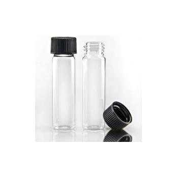 Clear Screw Thread Vials with F-217 (Foam) Lined Polypropylene Caps