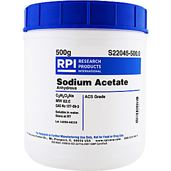 RPI Sodium Acetate Anhydrous