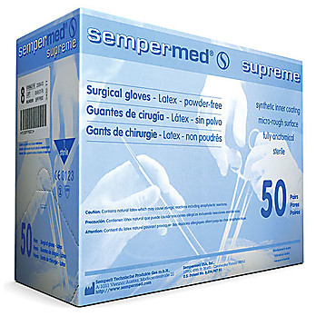 Sempermed® Supreme Latex Surgical Gloves