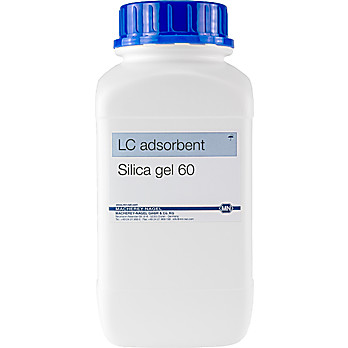 Silica adsorbents for column chromatography