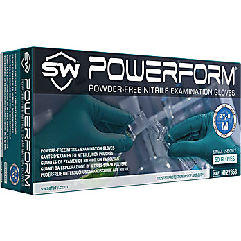 POWERFORM® Nitrile Powder-Free Exam Gloves