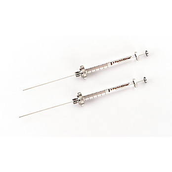 AutoSystem Autosampler Syringe, Plunger Type: Metal Plunger in Needle, Volume: 0.5µL, Outer Diameter: 0.47