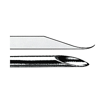 GC Syringe, 500µL Removable Needle, Point Style #2