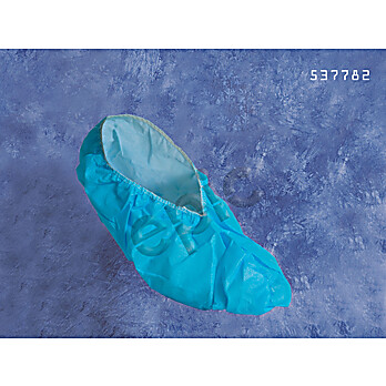 EPIC SafeTrack High Traction Shoecovers, Polyethylene Laminated, Blue