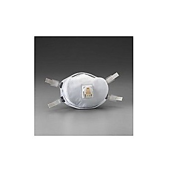 3M™ 8233 N100 Disposable Respirator With Cool Flow™ Exhalation Valve and Face Seal