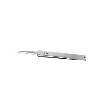 Straight Tapered Ultra-Fine Point Anti-magnetic Tweezer, 4 1/4" Long