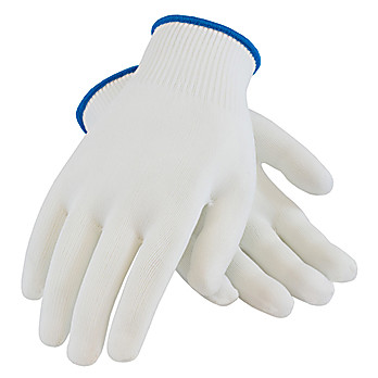CleanTeam Medium Weight Seamless Knit Nylon Clean Environment Glove - 10 Gauge
