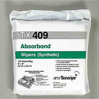 Absorbond Synthetic ( Polyester) Wipers, 9x9