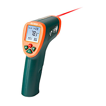 IR Thermometer with Color Alert