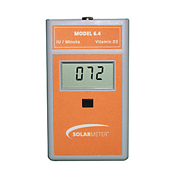 NIST, Erythemally Weighted UV Radiometer, Measures 280-400nm Light, Range of 0-1999 IU/Minute Model 6.4 Vitamin D3 UV Meter