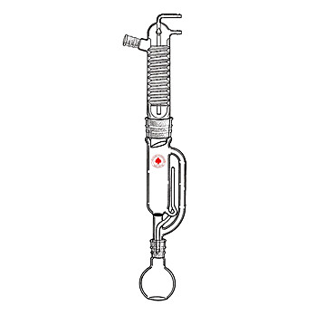 Extraction Apparatus, Soxhlet, with Friedrichs Condenser