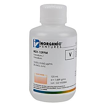 10 ppm Vanadium for ICP-MS