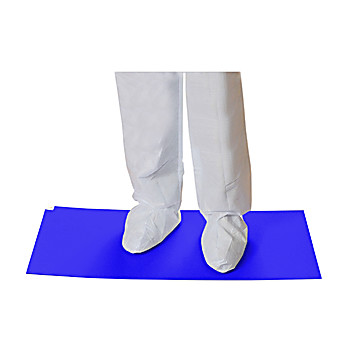 CONTAMINATION CONTROL MAT 24 X 36 BLUE: 8 packs of 30 layers per case.