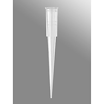 200uL Universal Fit Pipet Tip, Bevelled, Yellow, Non-Sterile, Stacked Rack