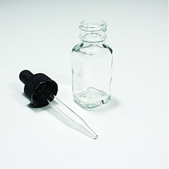 Square Bottles with Droppers
