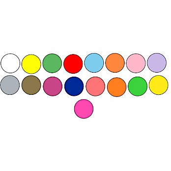 Dot Label Sheets and Rolls, 1.25"