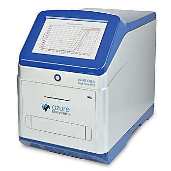 96-well Real-Time PCR instrument with touchscreen interface, 3 dye channel filters