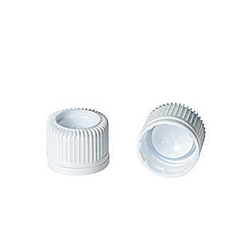 Tamper Evident Cap w/Lip Seal for 30ml Tube, white 500/CS