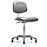 Class 10 Clean Room Vinyl Chair Chrome - Sterling Supernova Vinyl