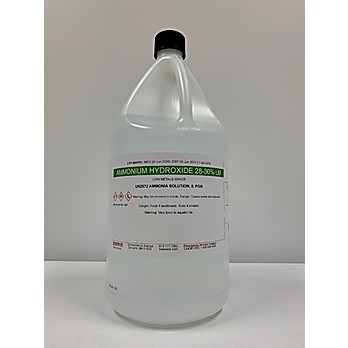 Ammonium Hydroxide 30% LM Grade Gallon