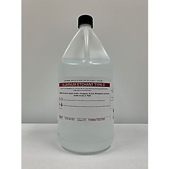 Aluminum Etchant Type D Gallon